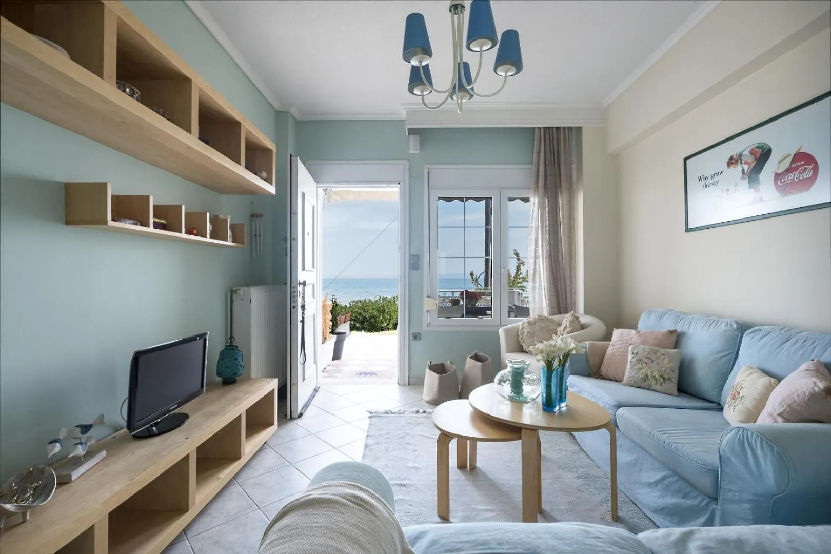 Сasa de vacaciones Pefkohori Blue View By Luxlikehome
